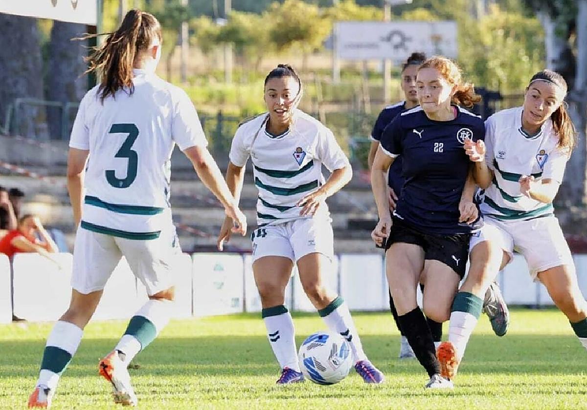 El Eibar ya venció por 0-1 al Logroño en el partido de pretemporada disputado en el campo de La Isla de la ciudad riojana.