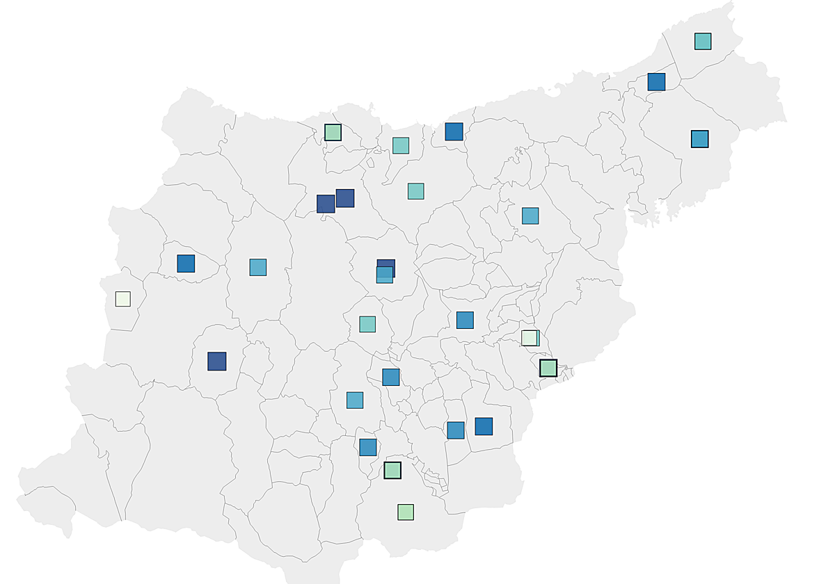 Histórico: casi cuarenta terremotos con localización en Gipuzkoa en el último medio siglo
