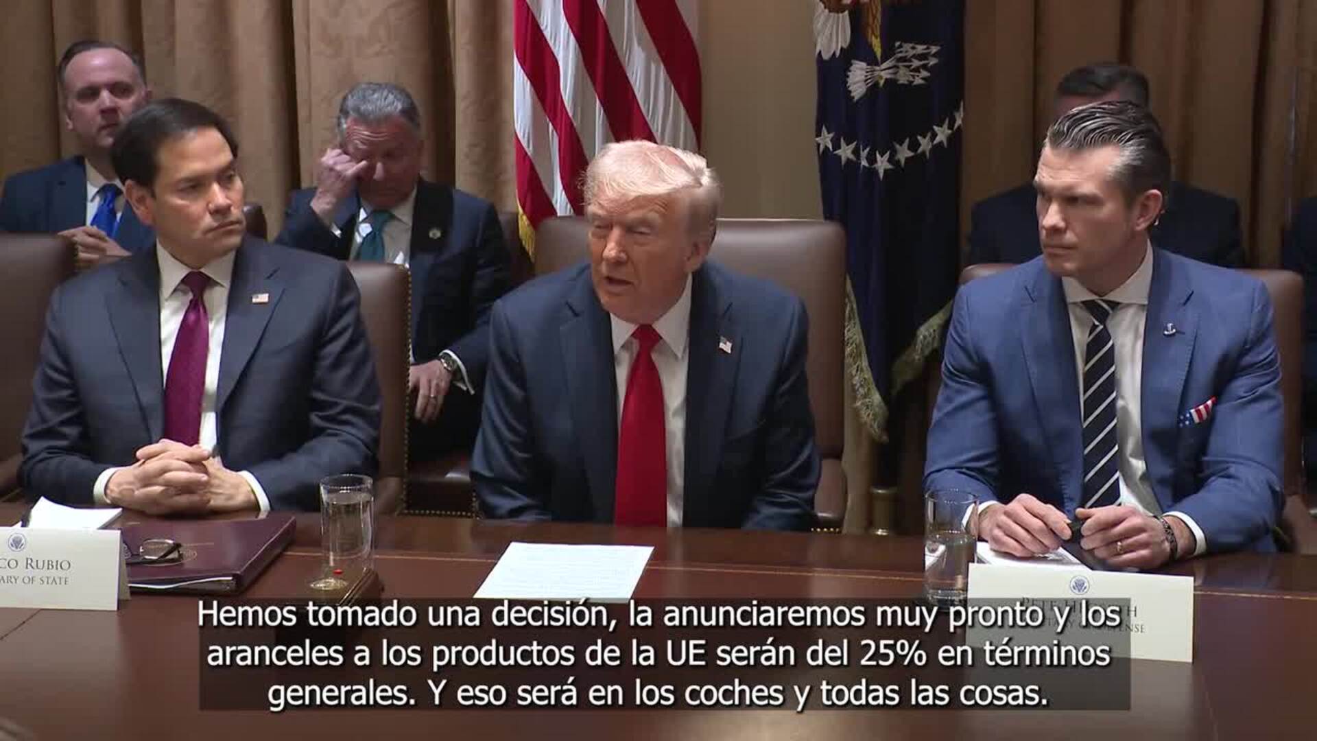 Trump confirma que aplicará aranceles del 25% a productos de la UE | El ...
