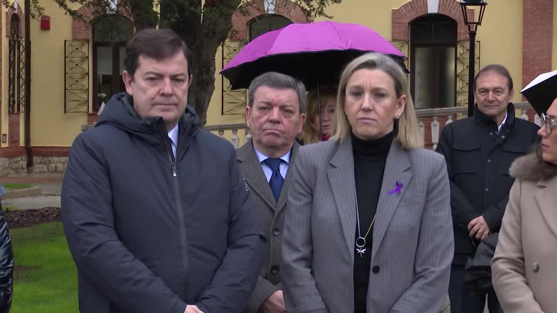 CyL muestra su repulsa por el primer asesinato machista de CyL en este 2025