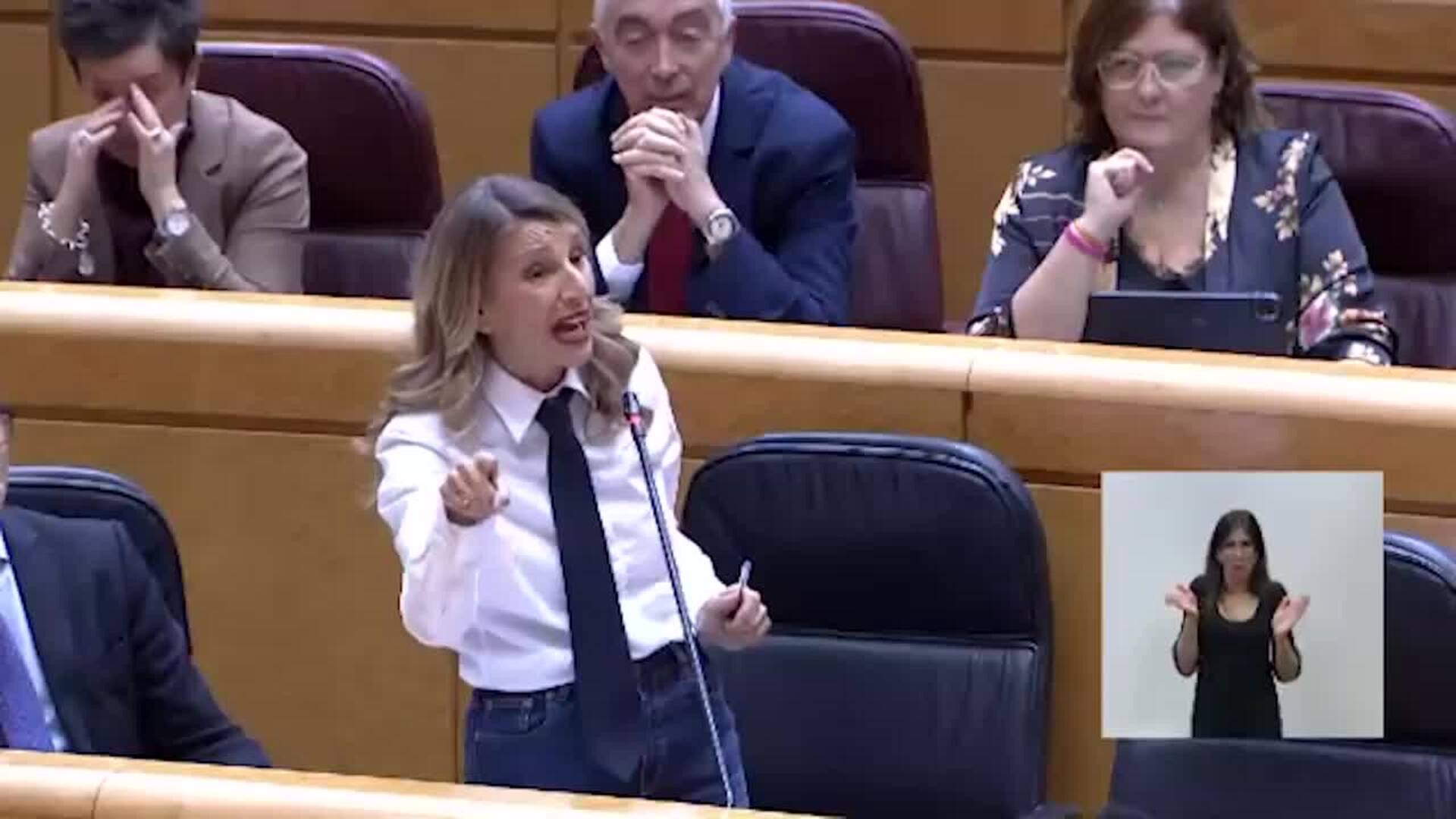 PP pide la dimisión de Torres y Yolanda Díaz replica que solo les queda hacer senador a Mazón