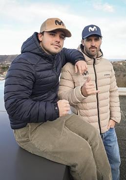Image - Eguibar and Romero, at the DV facilities.