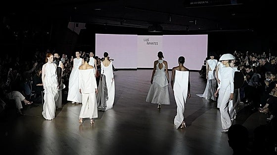 Las propuestas más icónicas de Luis Infantes, en Balenciaga