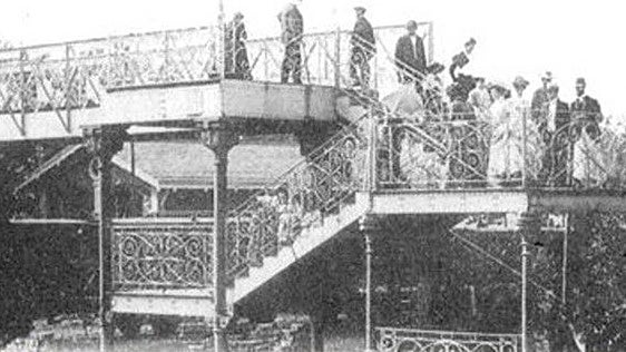 1898 | Las pasarelas de la estación del Norte