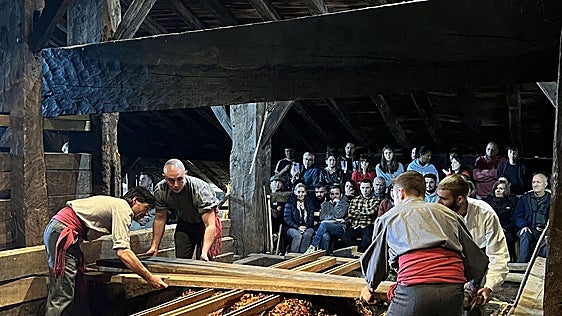 La visita especial 'Hierro, caserío y sabor' unirá Igartubeiti y Mirandaola el 27 de junio