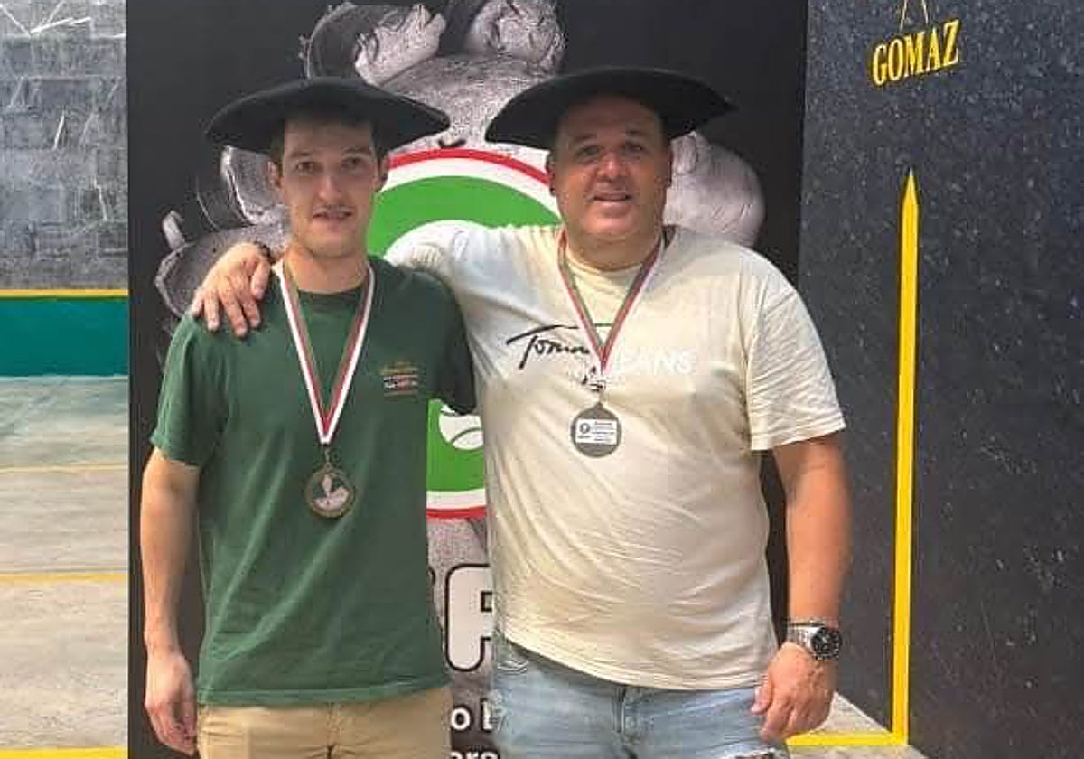 La pareja Larrarte-Mutuberria se proclama campeona de Euskadi