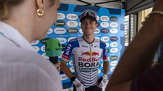«No he entrenado mucho el sprint, así que lo mejor para mí sería llegar solo»