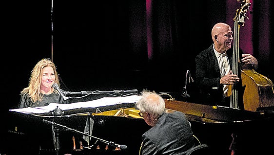 Diana Krall nunca falla en Jazzaldia