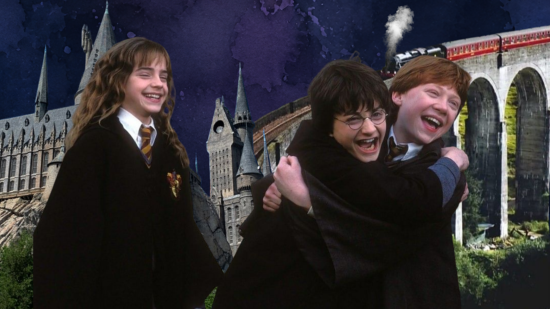 Harry Potter hizo los deberes en Hogwarts