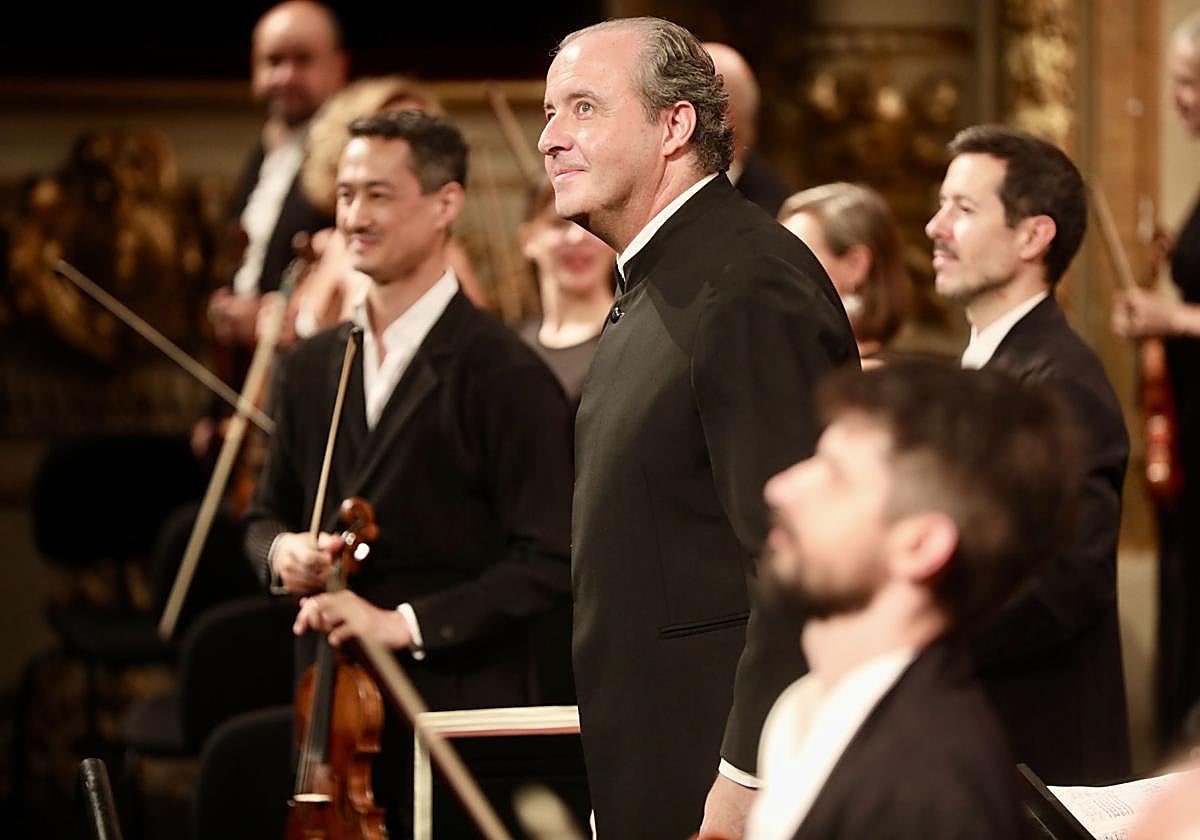 Juanjo Mena, en su última actuación en el Victoria Eugenia.