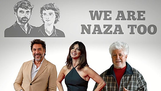 Almodóvar, Bardem o Maribel Verdú, entre los firmantes del manifiesto 'We are Naza too'