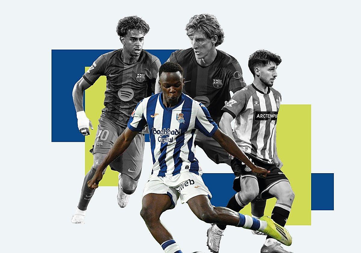 Ochieng, la nueva joya de la Real Sociedad que supera el ratio de Lamine Yamal en Liga: un gol o asistencia cada 58 minutos