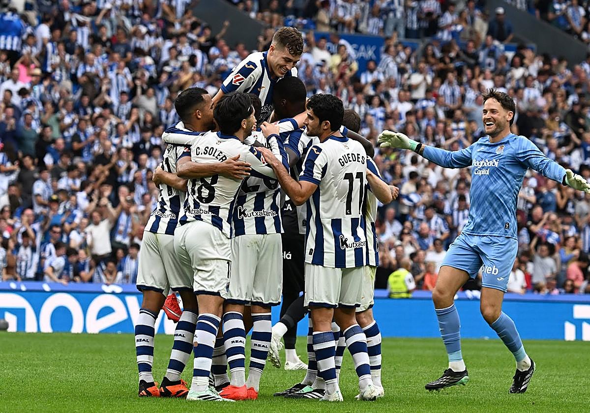 La Real Sociedad solo sabe vivir a lo loco