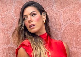 La imagen de Laura Matamoros que ha desatado la polémica.