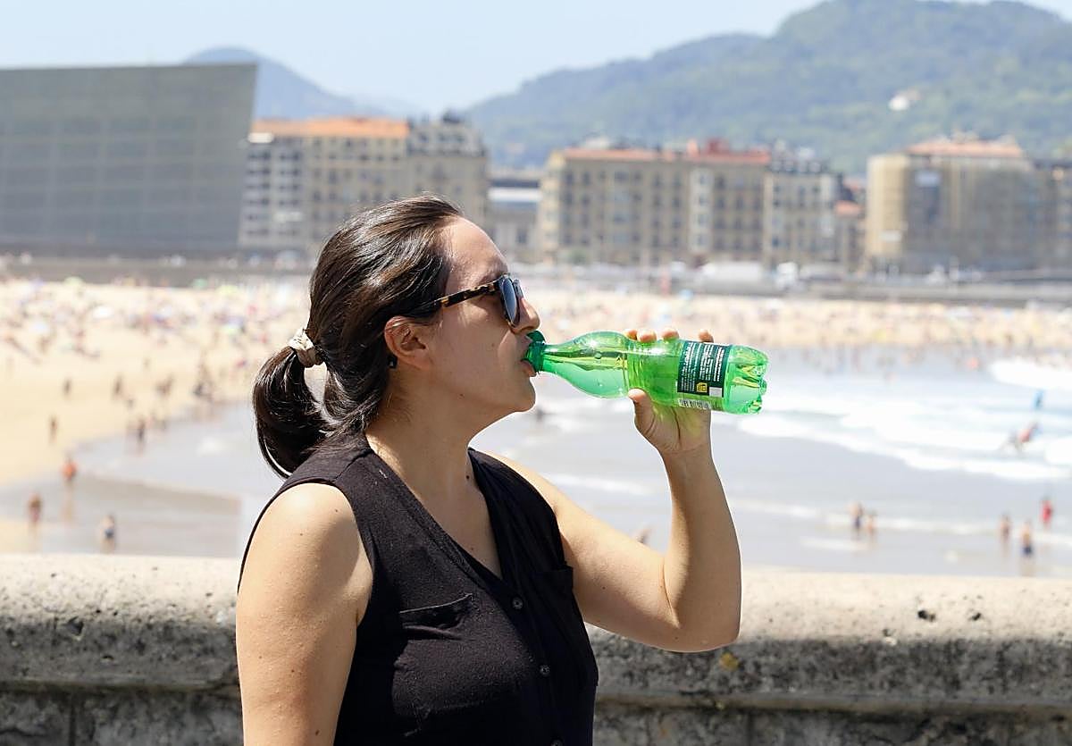 Jornada sofocante en Gipuzkoa: los termómetros superan los 35 grados en el interior