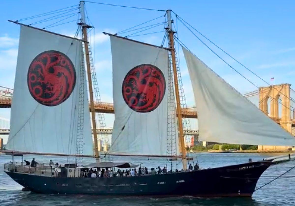 San Sebastián acoge la próxima parada del barco Targaryen, del universo de 'Juego de Tronos'