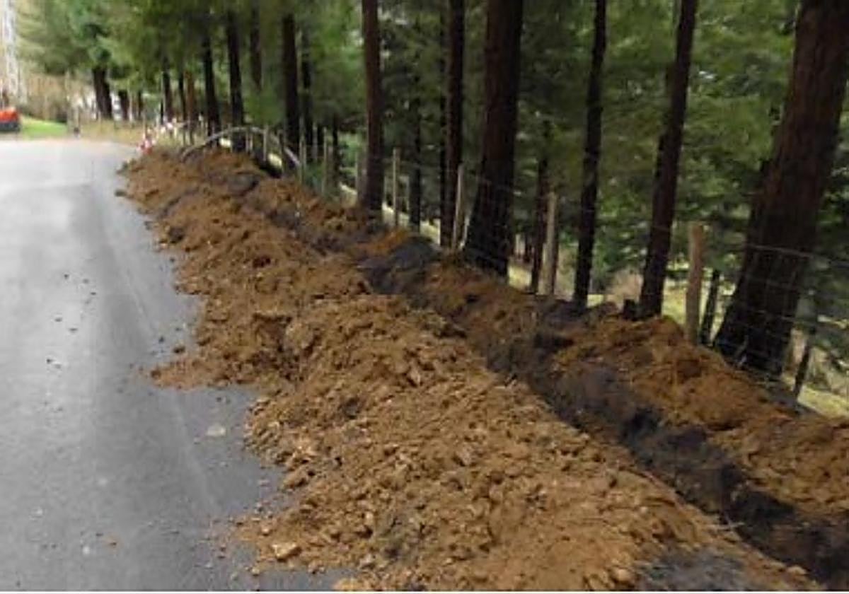 Fallece un trabajador forestal de 44 años en Azkoitia tras ser alcanzado por un tronco
