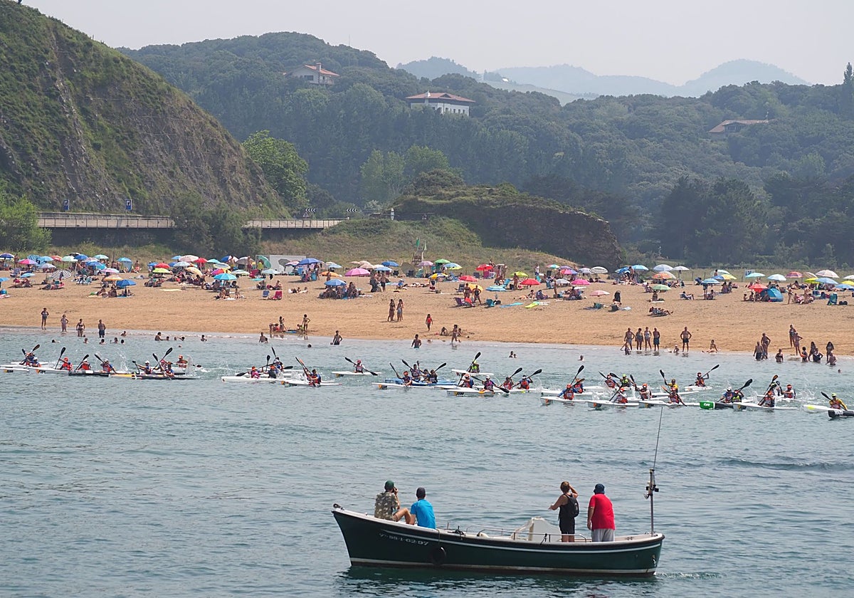 Zumaia-Sakoneta-Zumaia kayak txapelketa jokatuko da larunbatean
