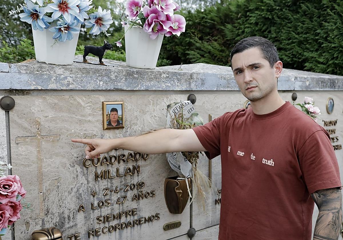 «Fui a visitar la tumba de mi padre y descubrí que le faltaba la cruz»
