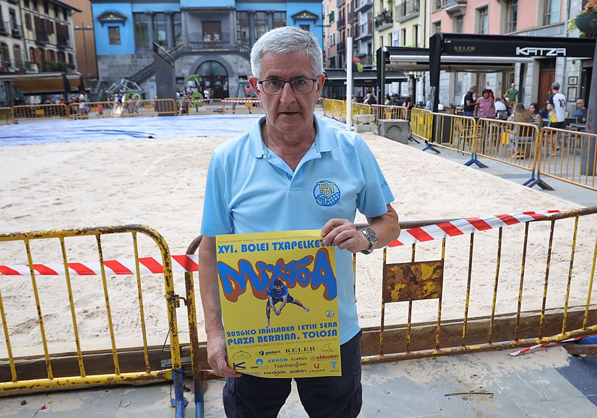 José Luis García, presidente del Tolobolei: «No tenemos ni pistas ni entrenadores para abarcar toda la demanda»