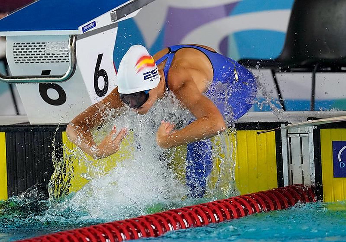 Irati Lacunza, octava y novena en los Juegos del Mediterráneo