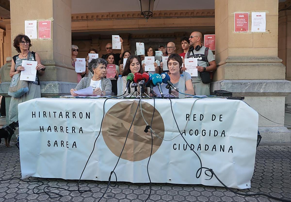 Harrera Sarea denuncia las muertes de siete personas sin hogar en Donostia desde noviembre de 2025