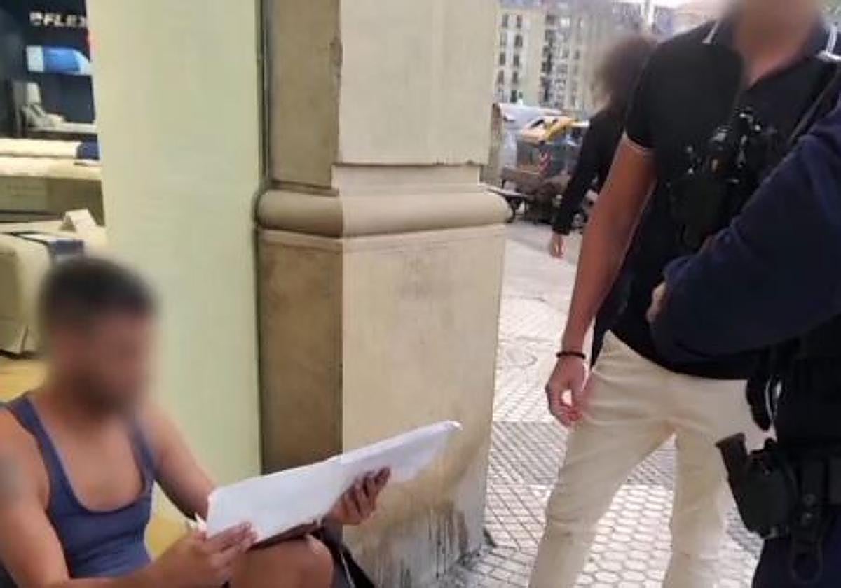Detenido tras intentar robar el bolso a una mujer en el barrio donostiarra de Gros