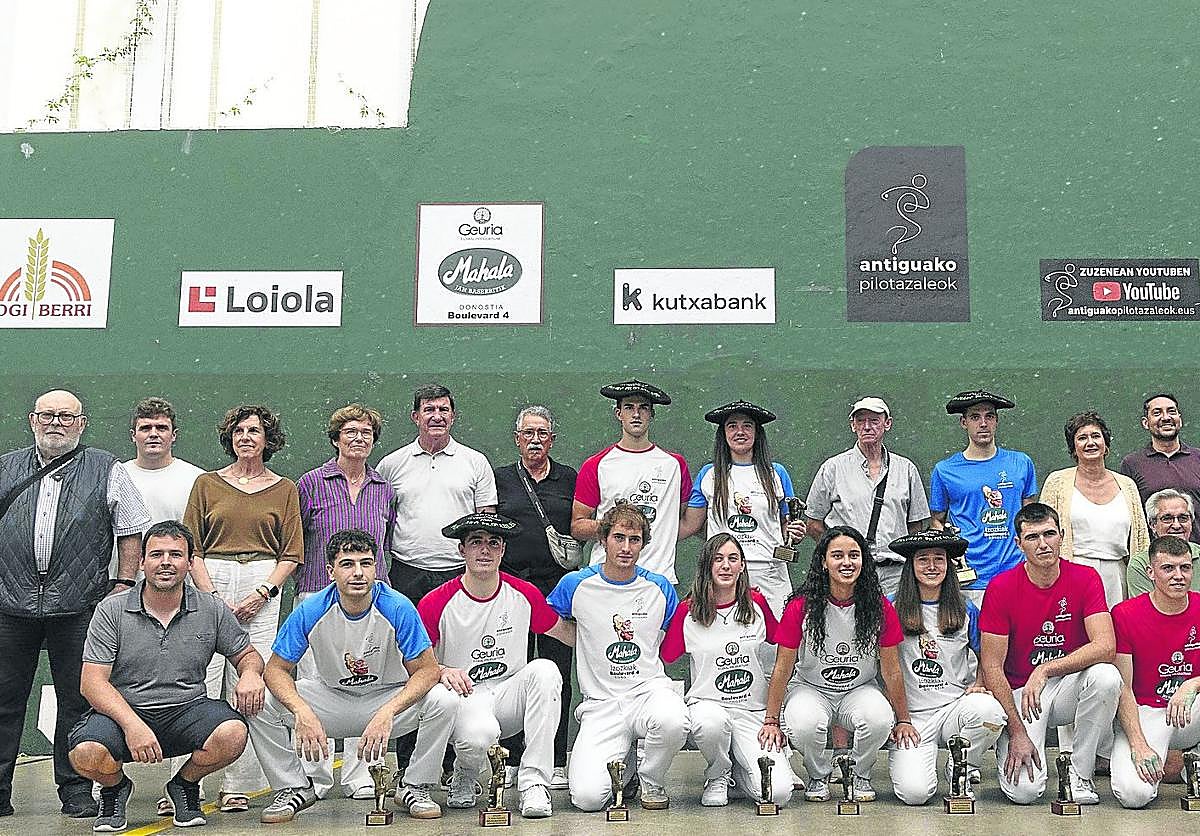 Éxito del torneo de pelota del Antiguo