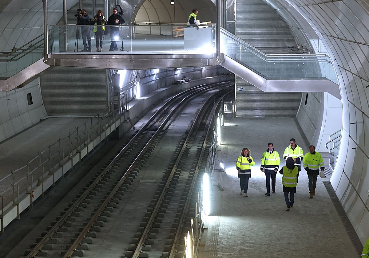 Los trenes empezarán a circular en prueba la próxima semana en la nueva pasante del Topo en Donostia