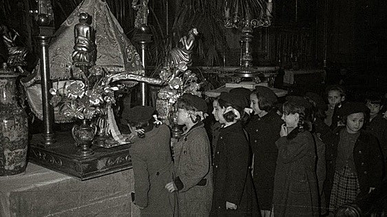 Poca fiesta el día dedicado a la Virgen del Coro