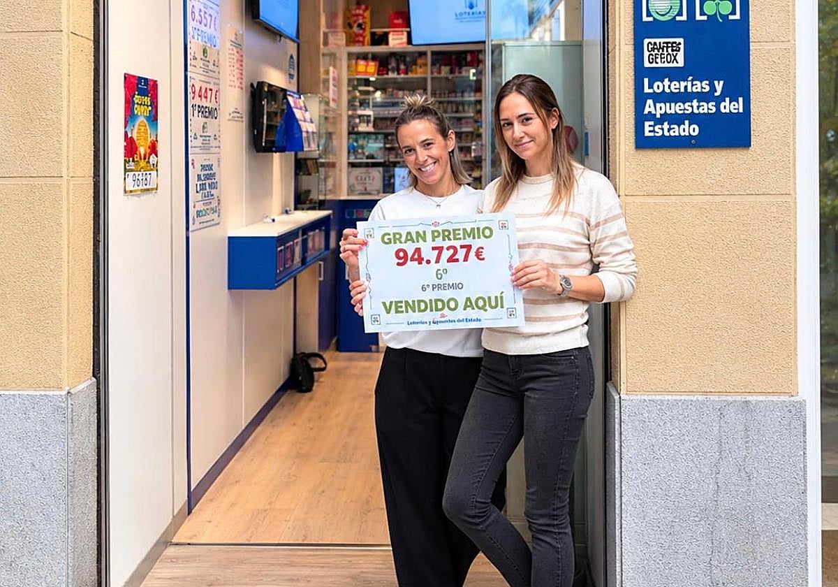 Premio triple de la Bonoloto en Donostia con una combinación ganadora repleta de números 3