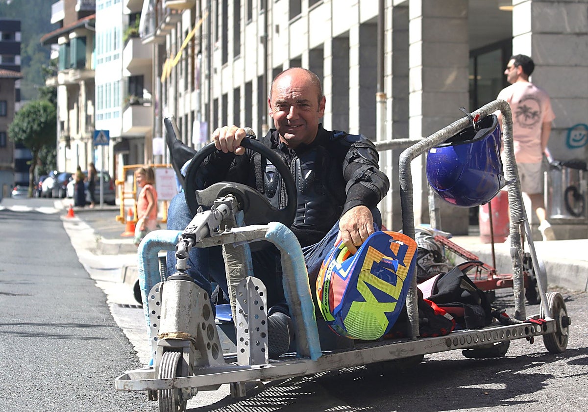 «La de estas fiestas ha sido mi última bajada en goitibeheras; hay que dar paso a la juventud»