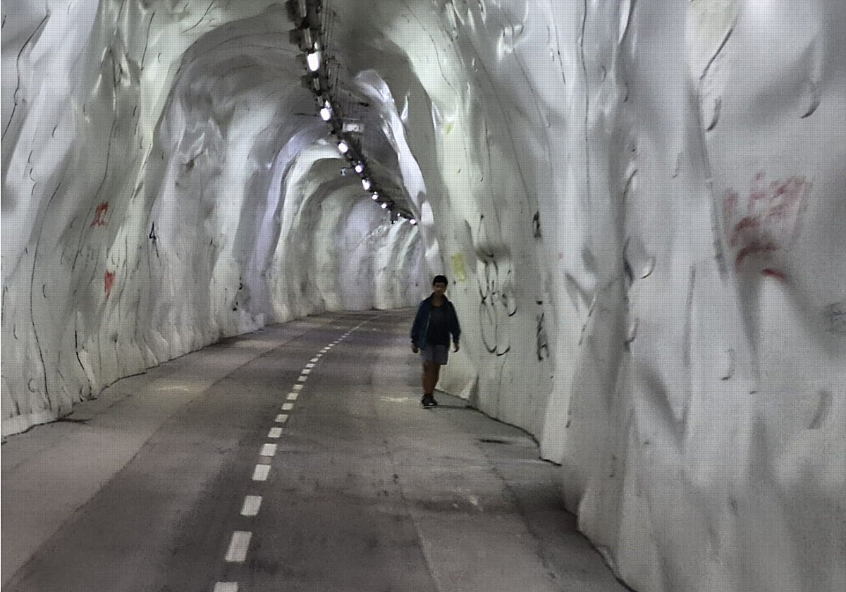 Sirimiri: Reabre el túnel Morlans para ciclistas y peatones