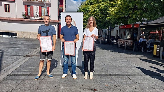 Campeonato con la piedra Okerra, una de las novedades de la Euskal Jaia