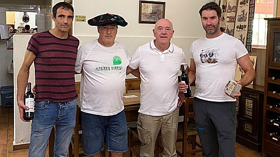 Iban Igartua segundo en el campeonato comarcal de caza con perro