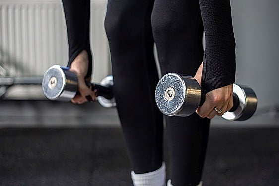 Lleno el primer turno del entrenamiento de fuerza para mujeres