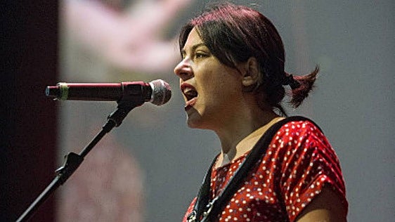 Ines Osinaga actuará en la apertura de la exposición del jueves, a las 19.30, en la plaza Areizaga-Kalebarren.