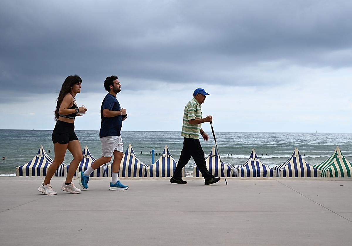 La 'txapela' de nubes marcará el primer fin de semana otoñal en Gipuzkoa
