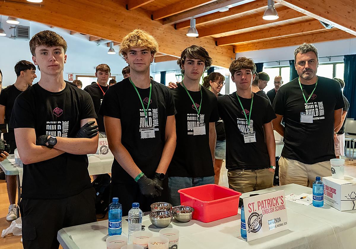 Cuatro estudiantes de Donostia han representado a Gipuzkoa en la final del Gran Concurso del Hormigón