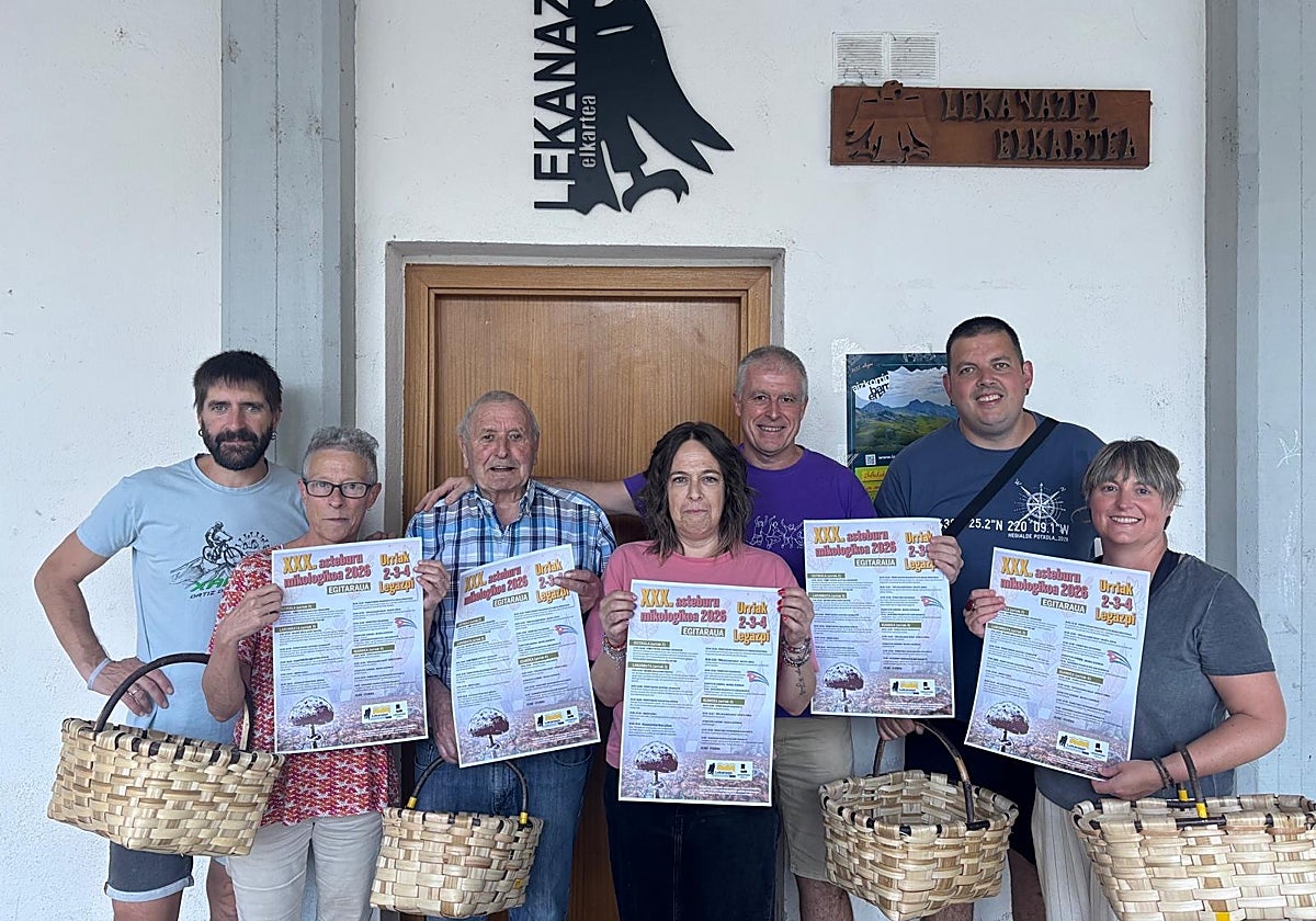Un completo 'Fin de semana micológico' con salida, charla didáctica, 'pintxos solidarios' y una gran exposición