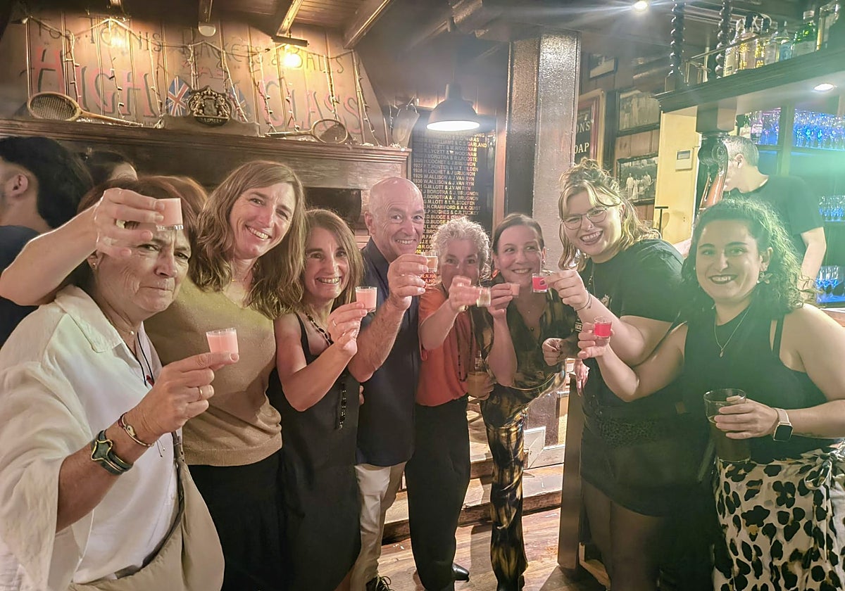 Fiesta de los veterinarios guipuzcoanos