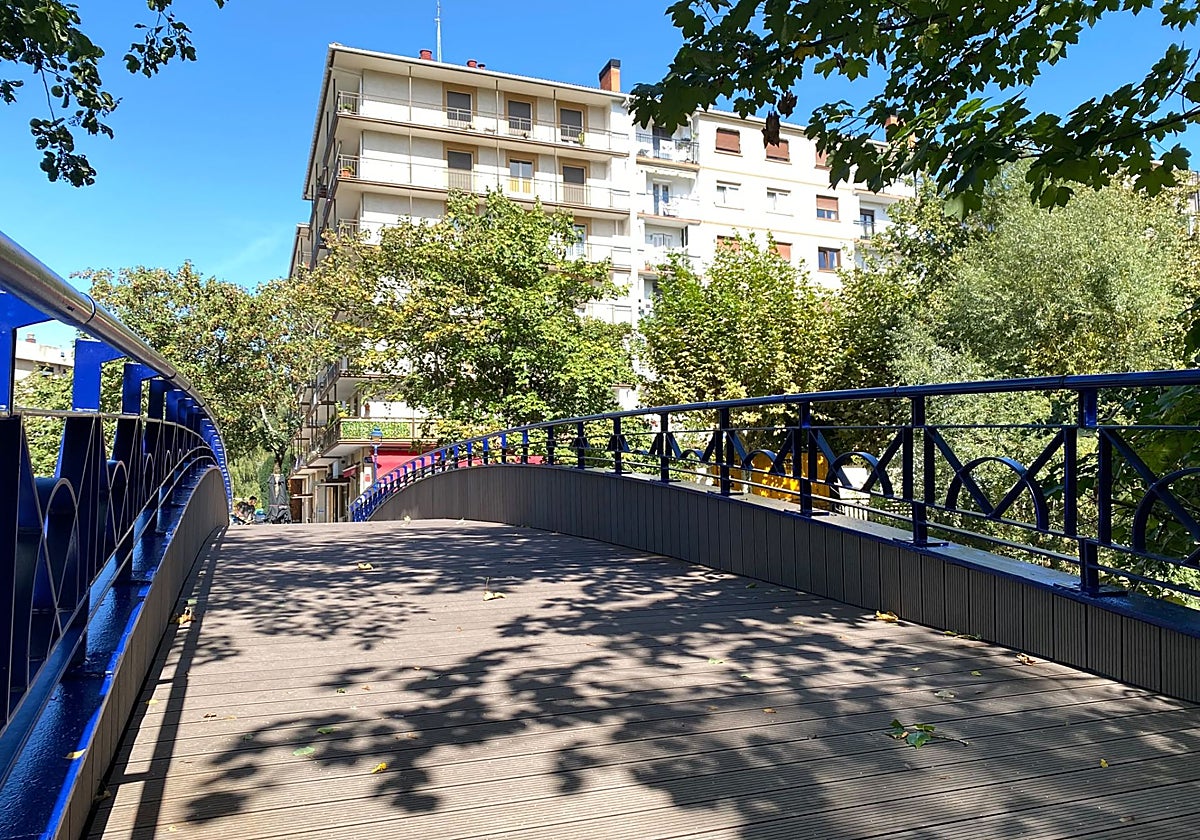 El puente que une Fanderia y Gabierrota ya está abierto
