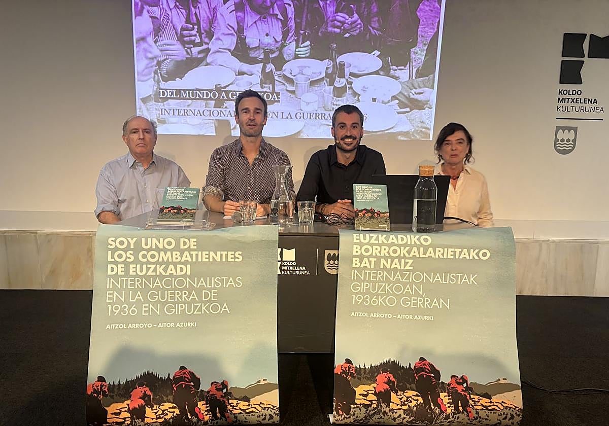 Internacionalistas en la guerra del 36