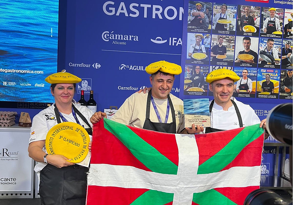 «¿Por qué no unirlas?»: La idea que ha llevado a Jon Agirre a ganar el Campeonato de España de tortillas