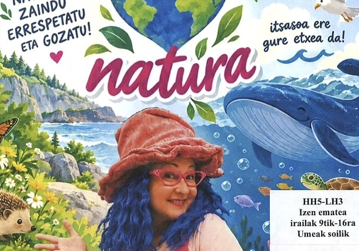 'Nik maite dut natura' ipuin kontaketa izango da ostiralean Mirua sorginarekin
