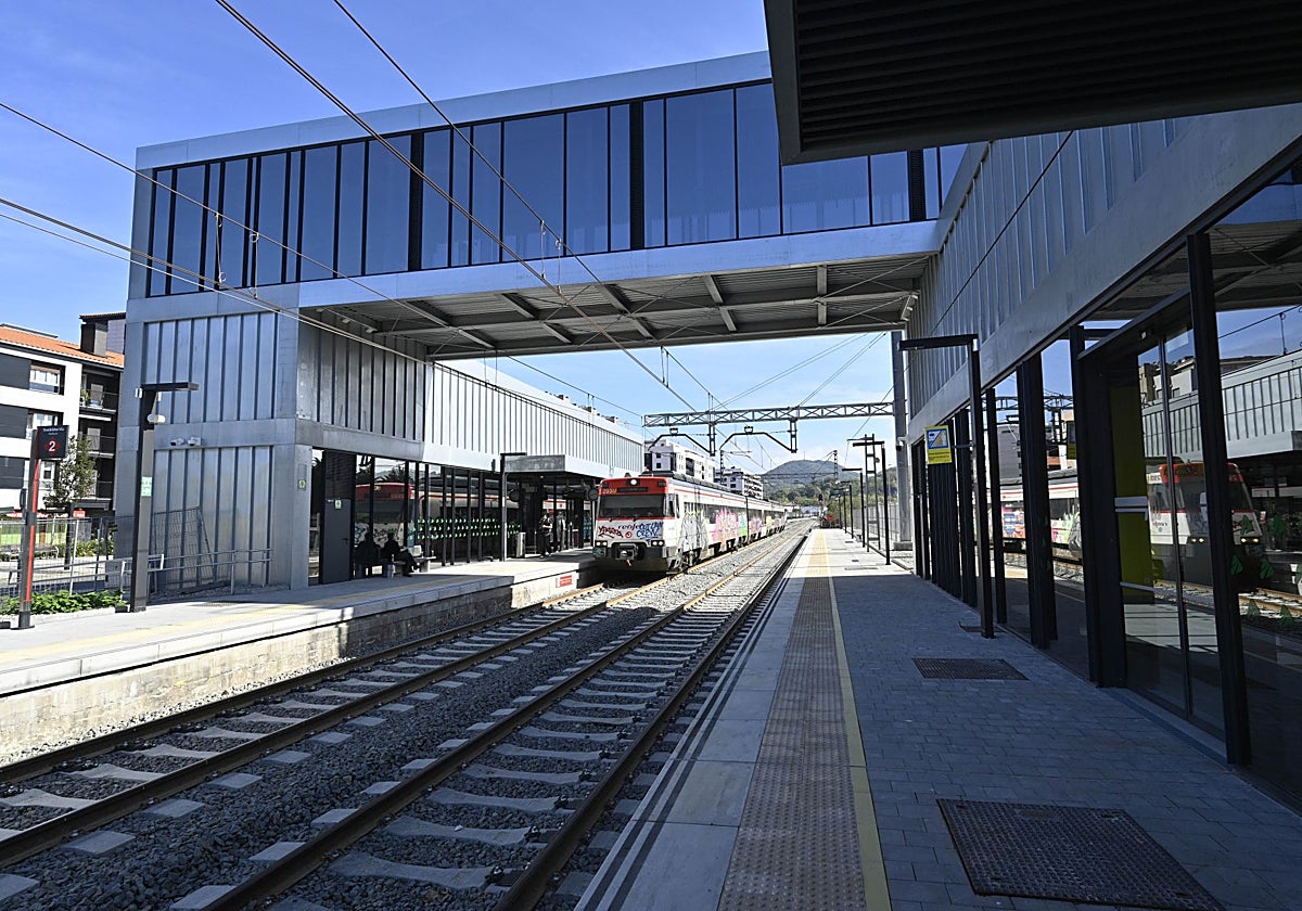 De apeadero a estación de Cercanías en Loiola
