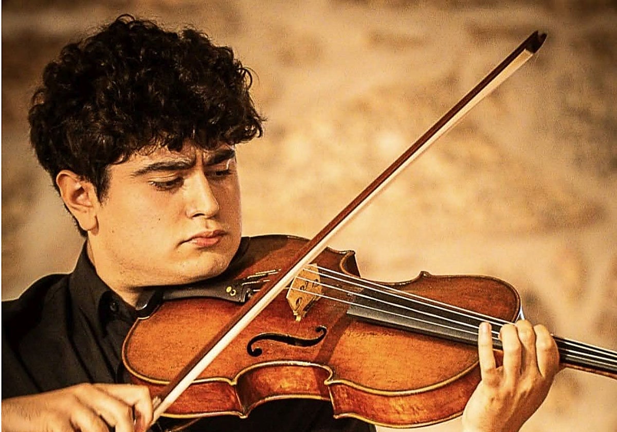 Aimar Herrera, violista irundarra: «Ha sido muy motivante poder tocar en casa con este cuarteto»