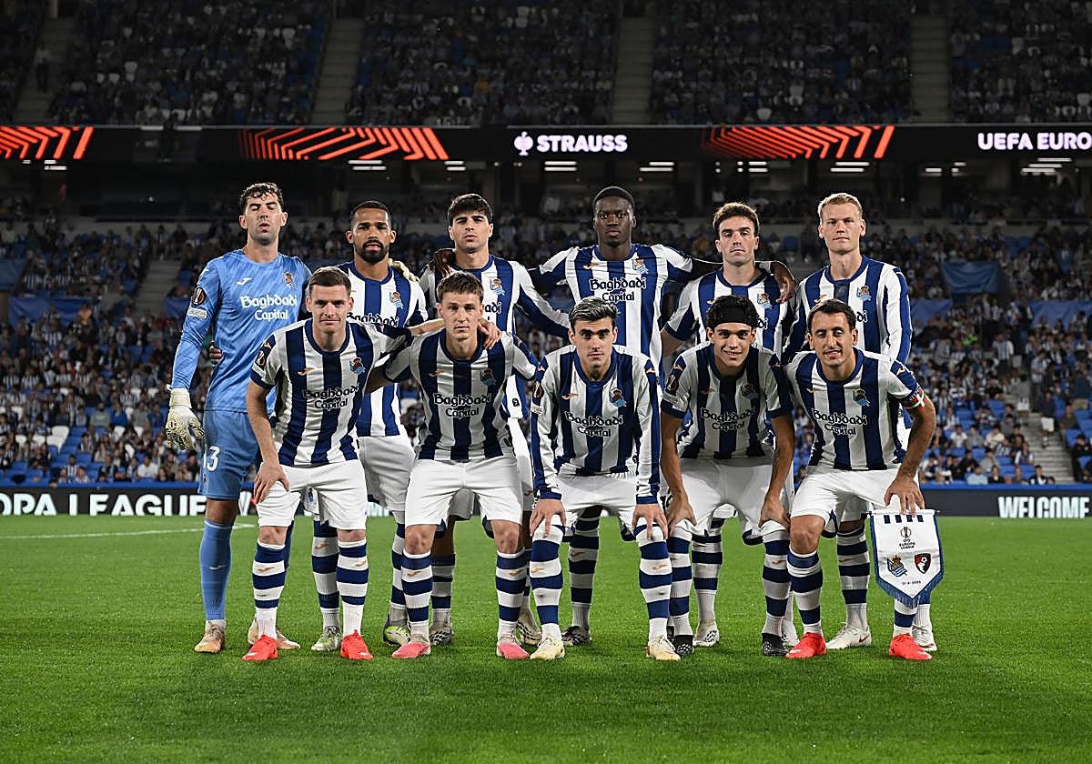 El 1x1 de los jugadores de la Real Sociedad ante el Bournemouth. ¿Tú qué nota les pondrías?