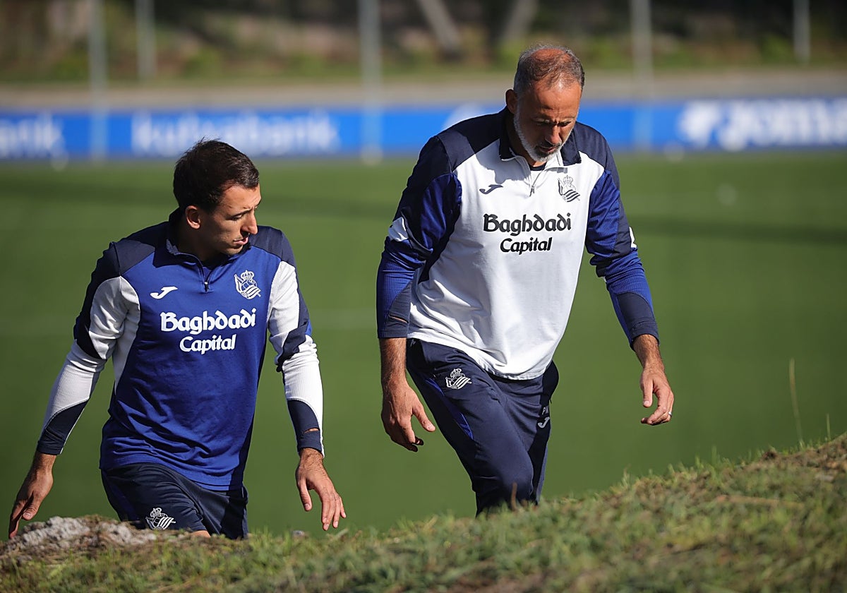 Matarazzo: «He hablado con la plantilla para que ese primer tiempo no vuelva a suceder»