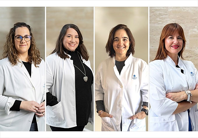 Las expertas en la charla: Ainhoa Solabarrieta, Jessica Fernandes, Loreto Vidaur y Virginia Segur.